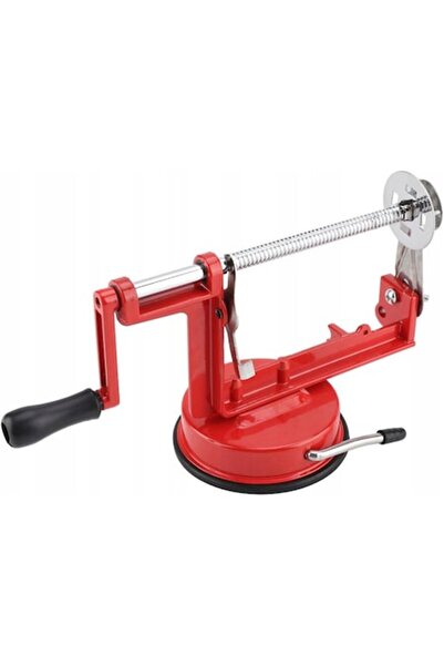 Afnue Vegetable / Fruit Peeler and Spiral Chips Maker, Afnue, Stainless Steel, 30 x 10 x 13 cm, Red