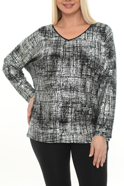 KRUVAZE Plus Size.Mother's Bluse.Over Size Degaje