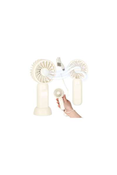 Three top online Mini handheld desk fan USB 13.8cm