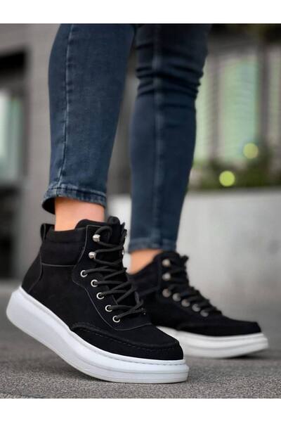 Lucy Shoes YG-0994 Ανδρικά αθλητικά καθημερινά μποτάκια από σουέτ με κορδόνια...