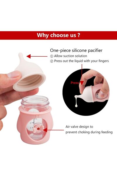 Genericc Small Feeding Bottles for Puppies – Newborn Pet Nursing Bottle