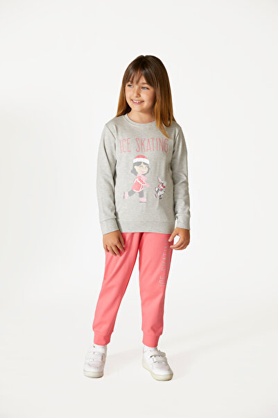 Elsima Girl's Interlock Pajama Set Winter