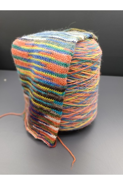 Pİ Yarn خيط حياكة يدوي من صوف الميرينو بنسبة 75%، 300 جرام، ملون