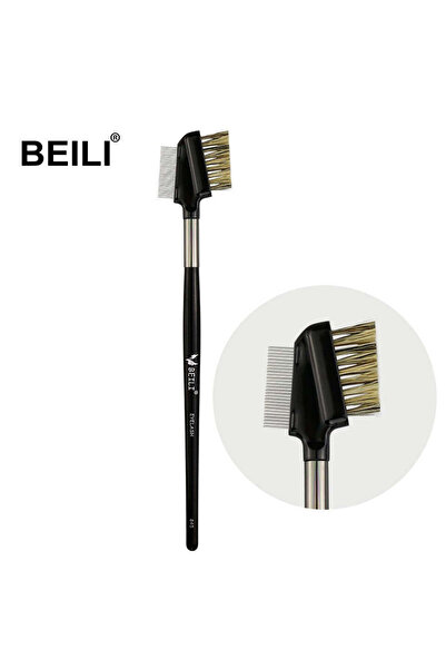 BEILI Pensula gene/sprancene par sintetic Black BX845