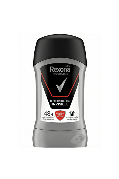 Rexona Men's Active Protection Invisible Stick Deodorant, 48H, Anti-Perspirant