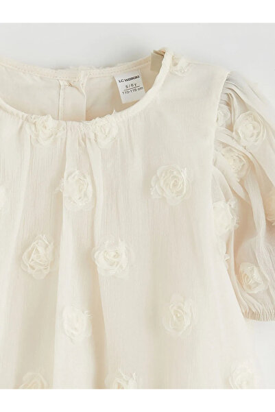 LC Waikiki Crew Neck Girl's Dress