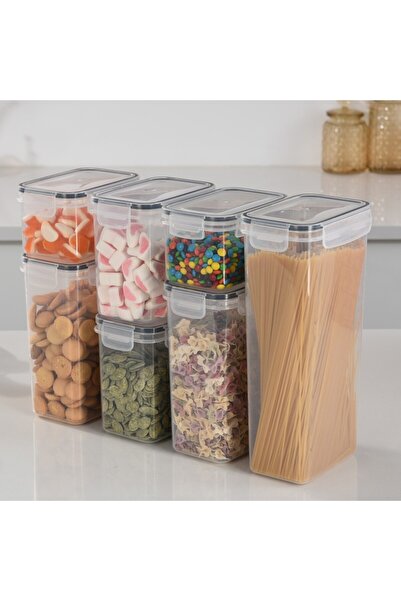 OEM Set of 7 containers with airtight lids, 1x3.2, 2x2, 2x1.5, 2x1 liters BPA free