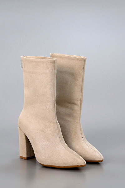 kajal ayakkabı BLN 552 Cizme cu toc înalt cu fermoar la spate