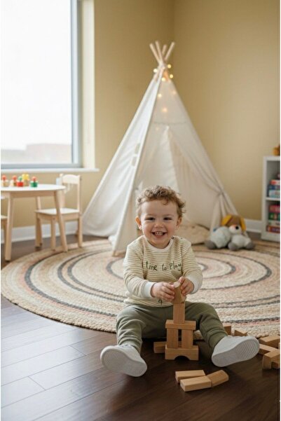 BOBBY JR KİDSWEAR Printed Baby Set