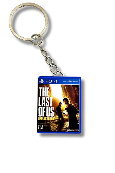 Cosmic Star سلسلة مفاتيح على شكل صندوق لعبة مصغر من The Last of Us Remastered لجهاز PS4