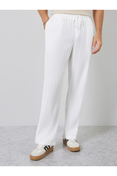 Take Two By Styli Men Textured Shirt and Pants Co-ords