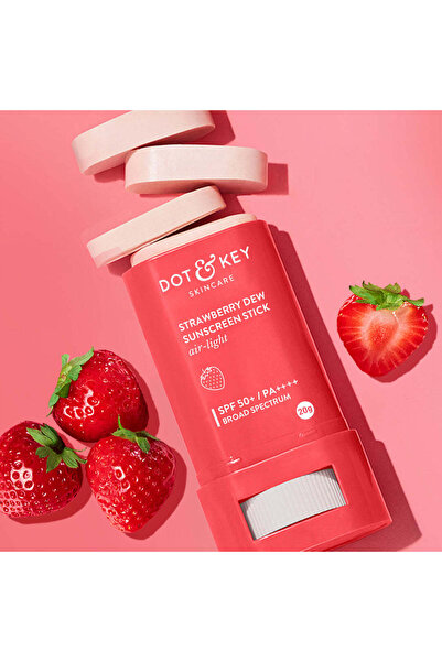Dot KEY Dot & Key Strawberry Dew SPF 50 Sunscreen Stick On-The-Go 20 g