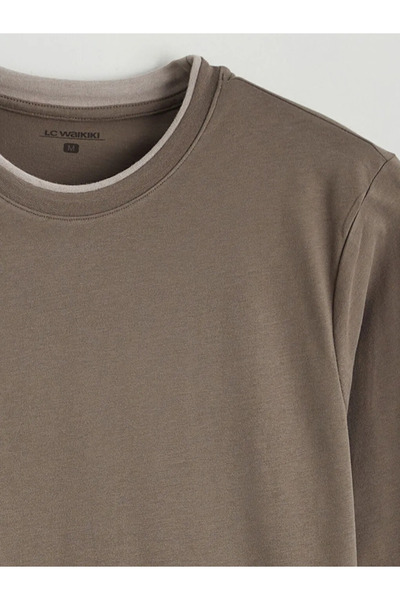 LC Waikiki Ανδρικές πιτζάμες με μακρυμάνικη λαιμόκοψη