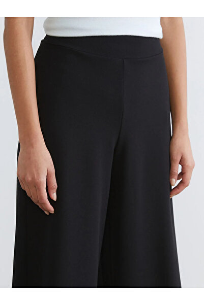 LC Waikiki Wide Leg Women's Trousers with Elastic Waist