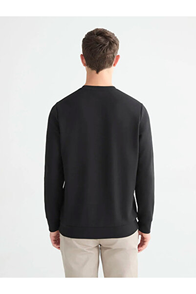 LC Waikiki Ανδρικό φούτερ με στάμπα Crew Neck