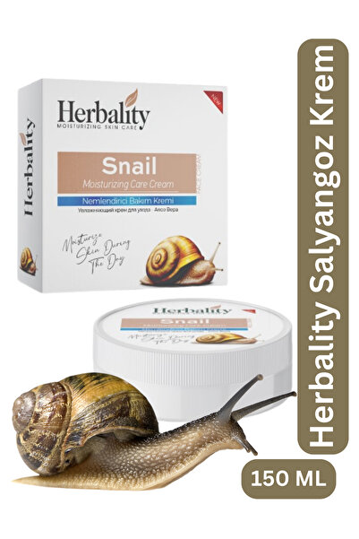 herbalıty Salyangoz Nemlendirici Bakım Kremi 150 ml