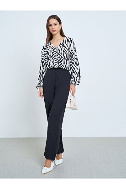 Take Two By Styli Animal Print Top and Trousers Co-Ords
