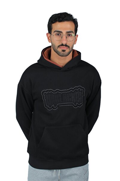 Red Planet هودي دبل كاب فرو وفتحة اصبع بخامة مميزة وراقية