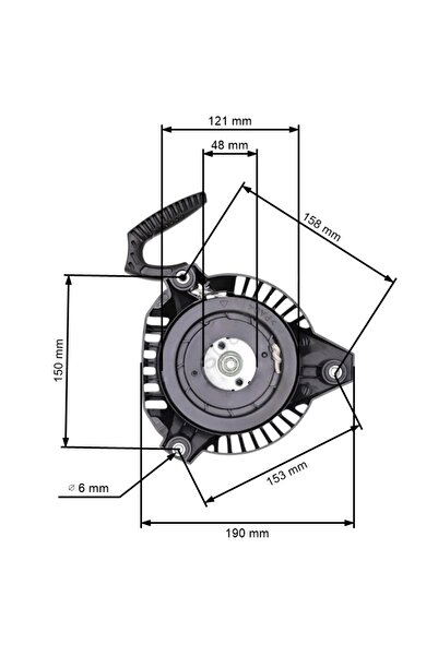 Roco Lawn mower starters Hecht, Krysiak, Sterwins, Castorama, Daye, NAC