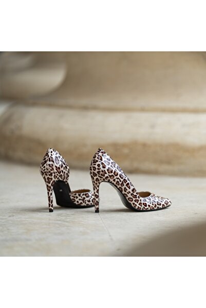 OEM Aime Stiletto Shoes Beige Sauvage - 40