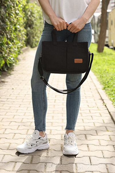 PASSTELL Women's Canvas Fabric Shoulder Strap, Hand-Held Shoulder Bag