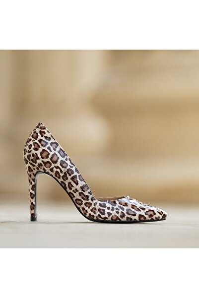 OEM Aime Stiletto Shoes Beige Sauvage - 40