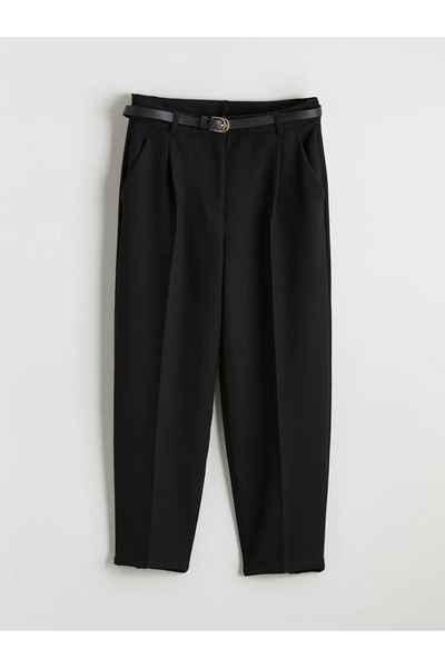 LC Waikiki Women's Cigarette Pants with Belt