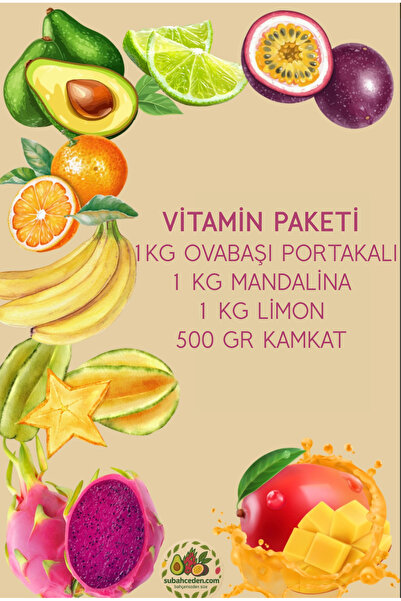 subahce VİTAMİN PAKETİ