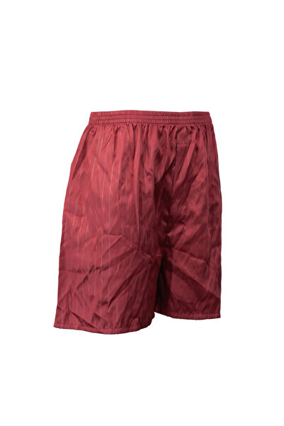 Oppland Men's Satin Fabric Shorts Solid Color Elastic Waistband No Pockets Relaxed Fit Lightweight Fabric