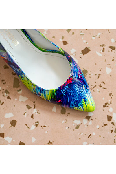 OEM Women's Shoes with Thick Heels Victoria Blue Magic - 39