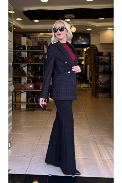 Ekol Plaid Jacket with Flap Pockets