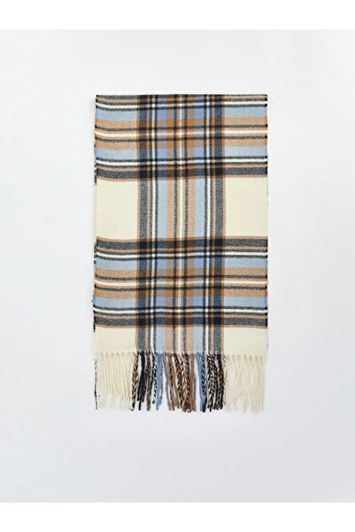 LC Waikiki Plaid Patterned Women's Scarf