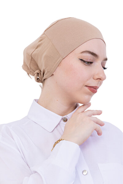 Modish Group Practical Bone Cotton Hijab Inner Bonnet, Ready-To-Wear Viscose ...