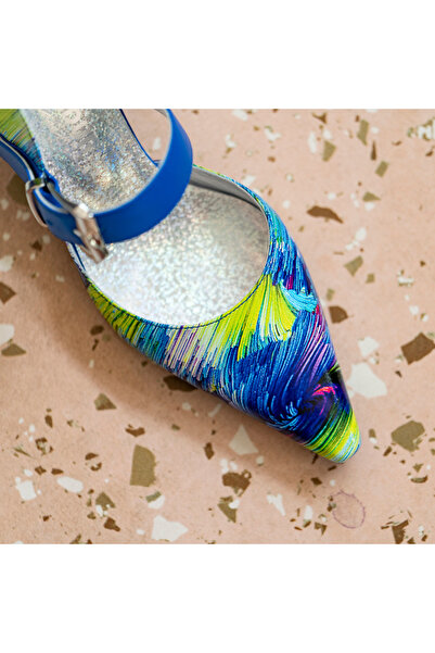 OEM Women's Shoes Hourglass Heel Namira Blue Magic - 40