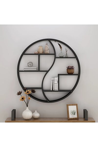 MERZANA Metal Duvar Rafı, Dekoratif Duvar Rafı