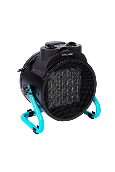 DETOOLZ DTZ Ceramic Electric Fan Heater, 3000 W, 340 m³/h, 30 m², 2 accessories