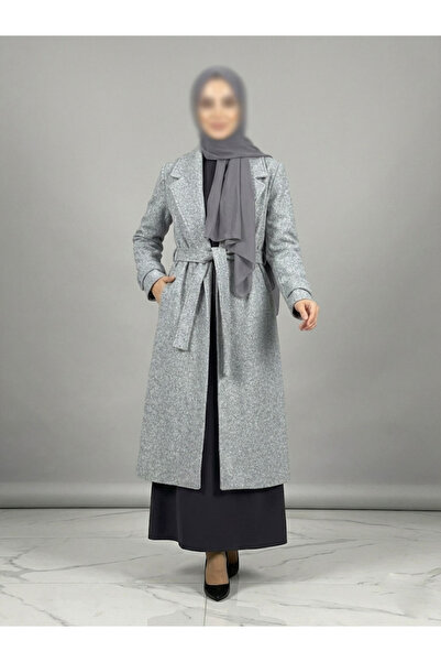 dcn giyim 1985 Women's Belted Coat-1455