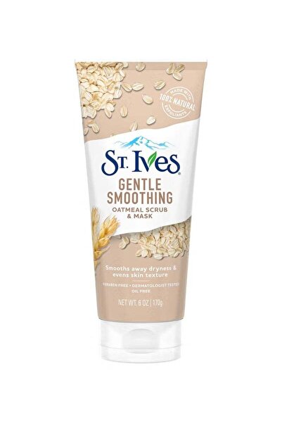 St. Ives مقشر وقناع لطيف لتنعيم البشرة بالشوفان 170 جم