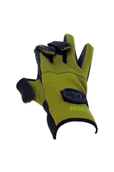 REMIXON Neopren Yeşil Eldiven - M