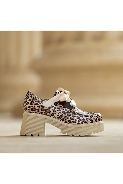 OEM Women's Thick Sole Shoes Amani Beige Sauvage - 40