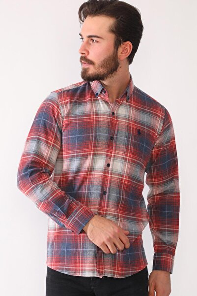 Dewberry G902 Men's Shirt-Bordo