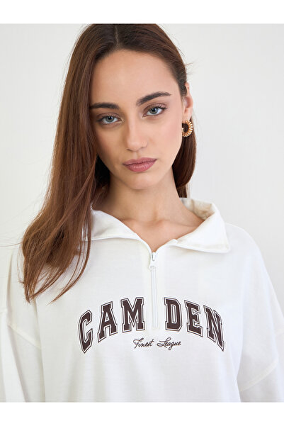 Styli Oversized Longline Sweatshirt and Leggings Co-Ords