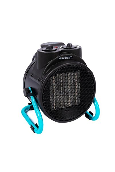 DETOOLZ SMART WORK Detoolz DZ-EI112 Ceramic Electric Fan Heater 2000W, 127 m³/h, 20 m², 3 Settings