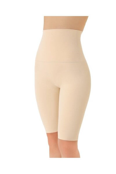 İntive Lingerie Nbb High Waist Above Knee Belly under Shaping / Sculpting Non-Marking Long Corset Leggings