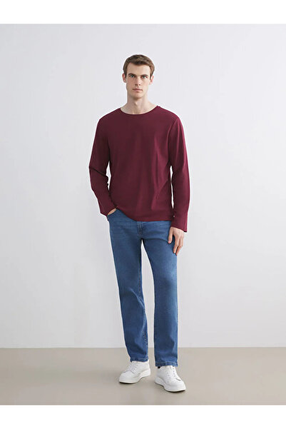 LC Waikiki Crew Neck Long Sleeve Men's T-Shirt