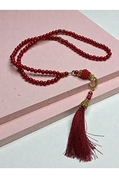 Hac AVM Cadou İnci - Rozariu din piatră de cristal și perle Pü cu ciucuri Cad...