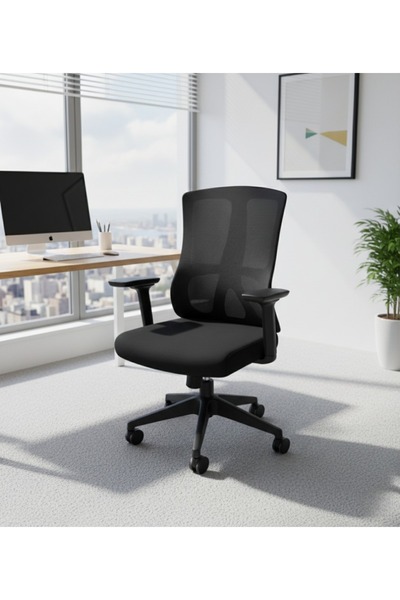 DEC44 Swivel office chair with mesh back