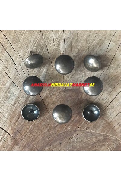 DMR 19MM RUSTİK KOYU GRİ RENK KABARA RAPTİYE KOLTUK ÇİVİSİ 40ADET