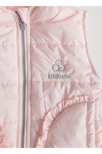 kitikate Velvet Vest Pink