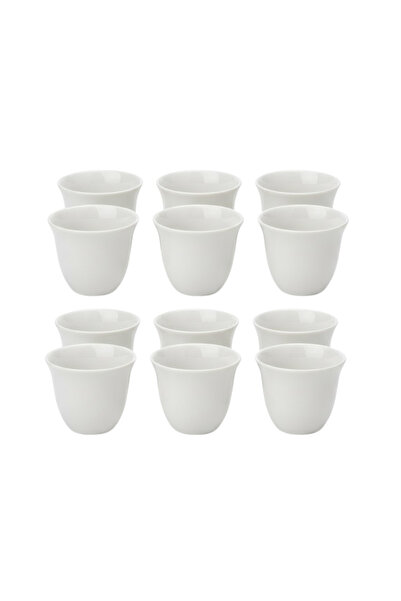 mawfoor طقم فناجيل قهوة سعودية فاخرة موفور ساده - 6+6